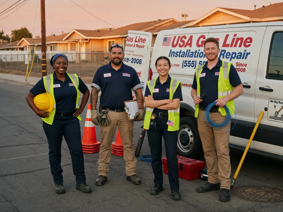 Gas Line Installation company in Barren Springs, VA